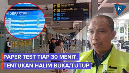 Paper Test Digelar Tiap 30 Menit Di Bandara Halim, Jadi Penentu Keamanan Penerbangan