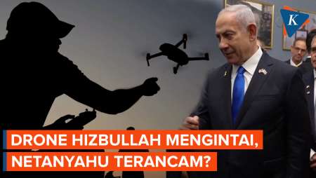 Drone Hizbullah Disebut Berhasil Pantau Rumah Netanyahu