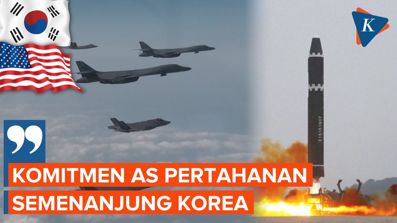Setelah Korea Utara Tembakan Rudal, AS dan Korea Selatan Gelar Latihan Udara