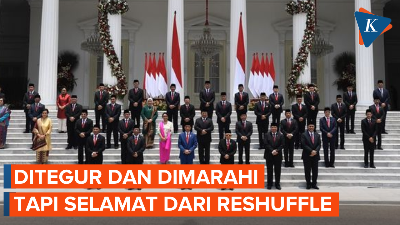 Menteri yang Selamat dari Reshuffle di Periode Kedua Jokowi