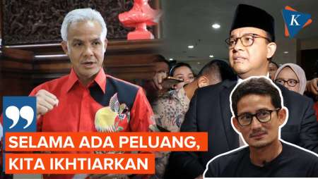 Sandiaga Rangkul PKS untuk Dukung Duet Ganjar-Anies?