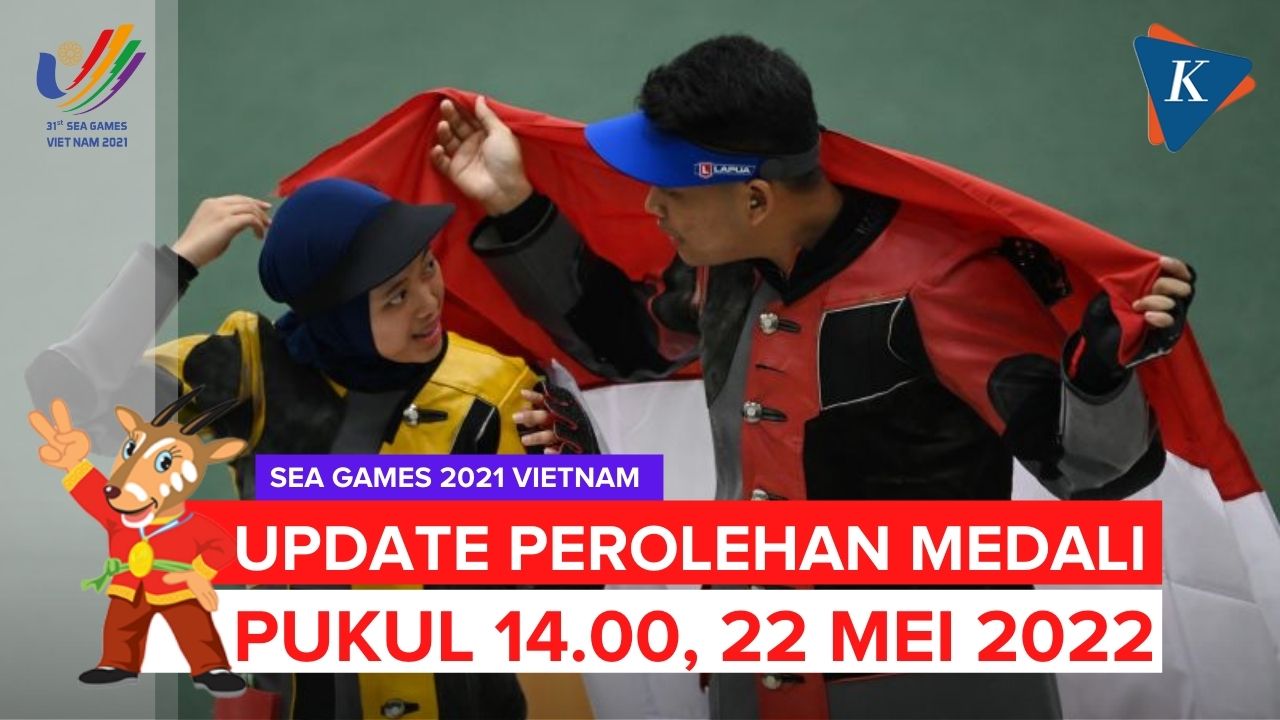 Update Klasemen Medali SEA Games 2021, Indonesia Raih 61 Medali Emas