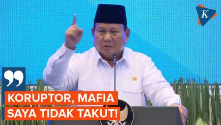 [FULL] Prabowo Singgung Tak Takut Mafia Saat Pengumuman Mekanisme Tunjangan Guru ASN