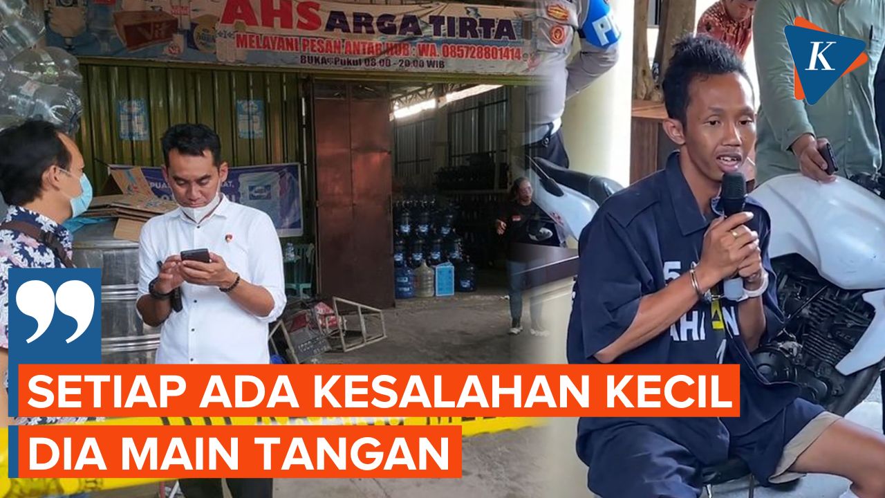 Sering Dipukuli, Pegawai Toko Tega Mutilasi dan Cor Bosnya