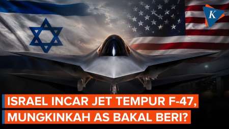 AS Tolak Jual Pesawat Tempur F-22, Israel Mulai Lirik Jet F-47