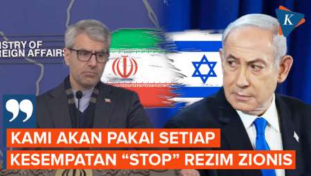 Iran Pastikan Gunakan Setiap Kesempatan untuk Hentikan Kejahatan Israel