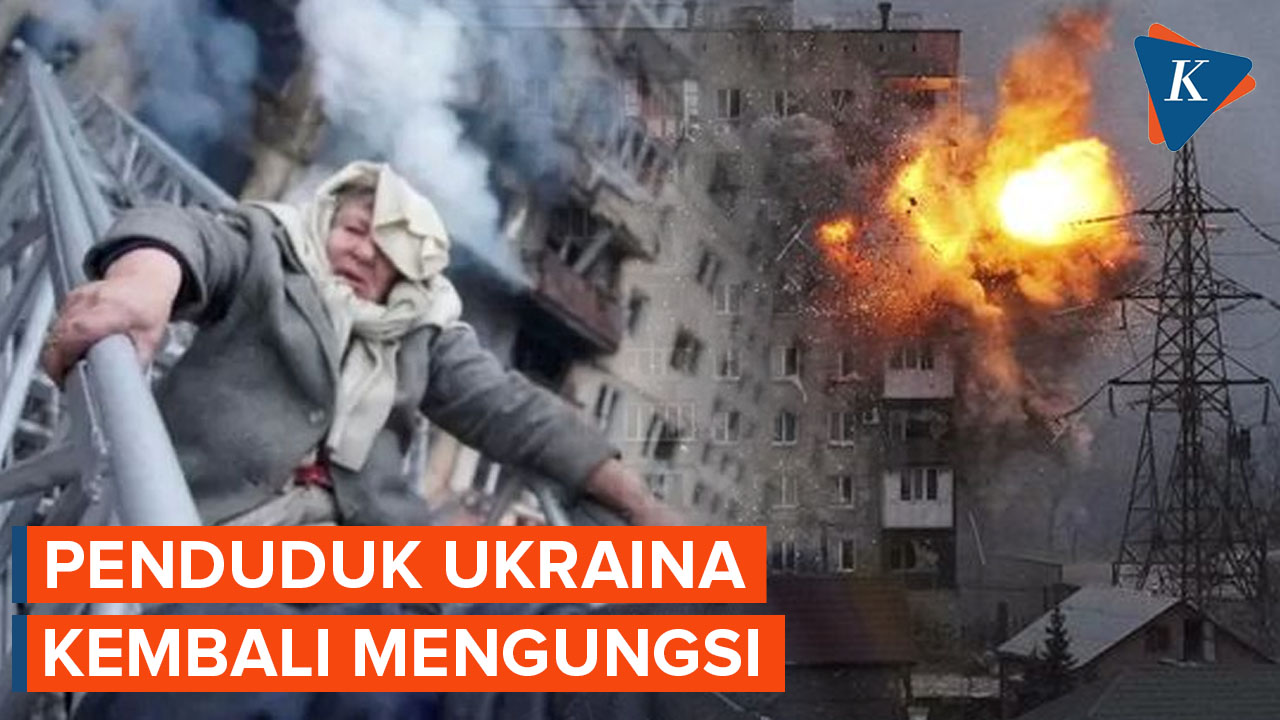 Cerita Warga Ukraina Selamat dari Gempuran Serangan Rusia