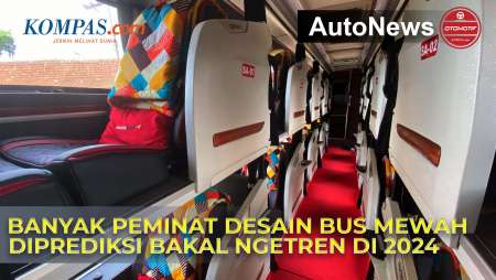 Desain Bus Mewah Diprediksi Bakal Ngetren di 2024