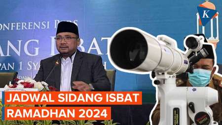 Simak! Jadwal Sidang Isbat Ramadhan 2024