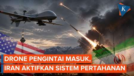 Iran Jaga-jaga! Drone Pengintai Masuk Teheran, IRGC Aktifkan Sistem Pertahanan