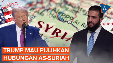 Trump Bakal Cabut Sanksi terhadap Suriah