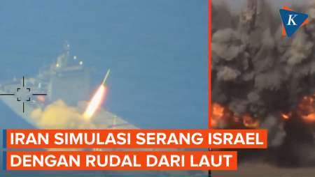 Iran Simulasi Serang Israel, Luncurkan Rudal Jarak Jauh dari Kapal…