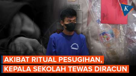 Ritual Pesugihan Berujung Maut, Kepala Sekolah Tewas Diracun