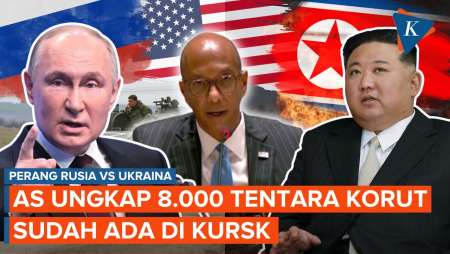 AS Ungkap 8.000 Tentara Korea Utara Sudah Berada di Kursk, Rusia