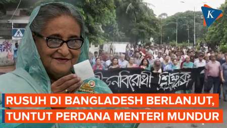 Bangladesh Kembali Dilanda Kerusuhan Maut, Pendemo Tuntut PM Mundur