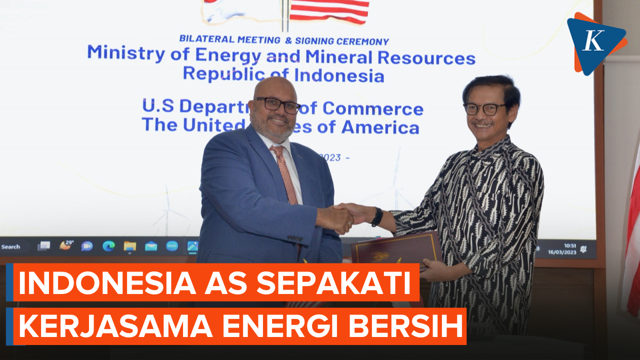 Indonesia-AS Sepakati Kerja Sama Realisasikan Percepatan Transisi Energi Bersih