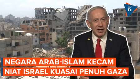 Termasuk Indonesia, Negara Arab-Islam Kecam Rencana Israel Kontrol Penuh Gaza