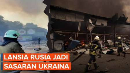 Moskwa Tuduh Ukraina Hasut Lansia Rusia Bakar Kantor Militer