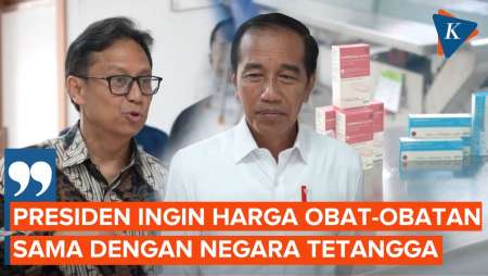 Jokowi Tanya ke Menkes, Kenapa Obat Mahal tapi Farmasi Tak Maju-Maju