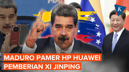 China Bela Venezuela Hadapi AS, Xi Jinping Beri HP Huawei Ke Maduro