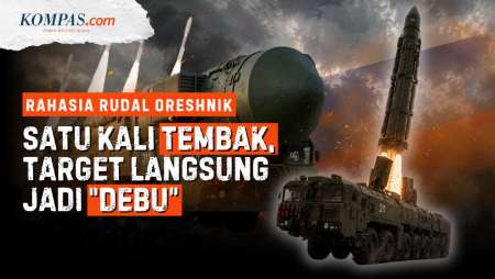 Rahasia Kekuatan Rudal Oreshnik Rusia, Target Otomatis Jadi "Debu"