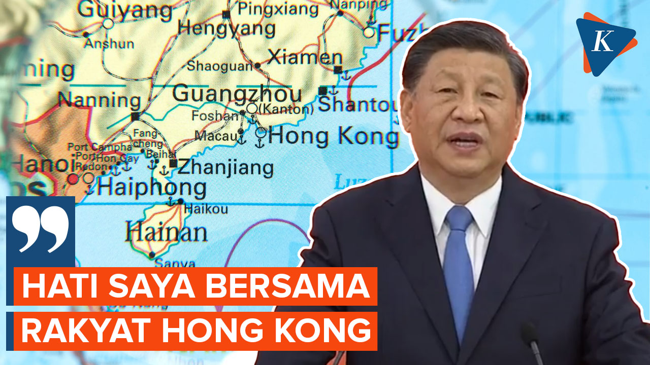 Xi Jinping Sebut Hong Kong Terlahir Kembali Tunjukkan Semangatnya