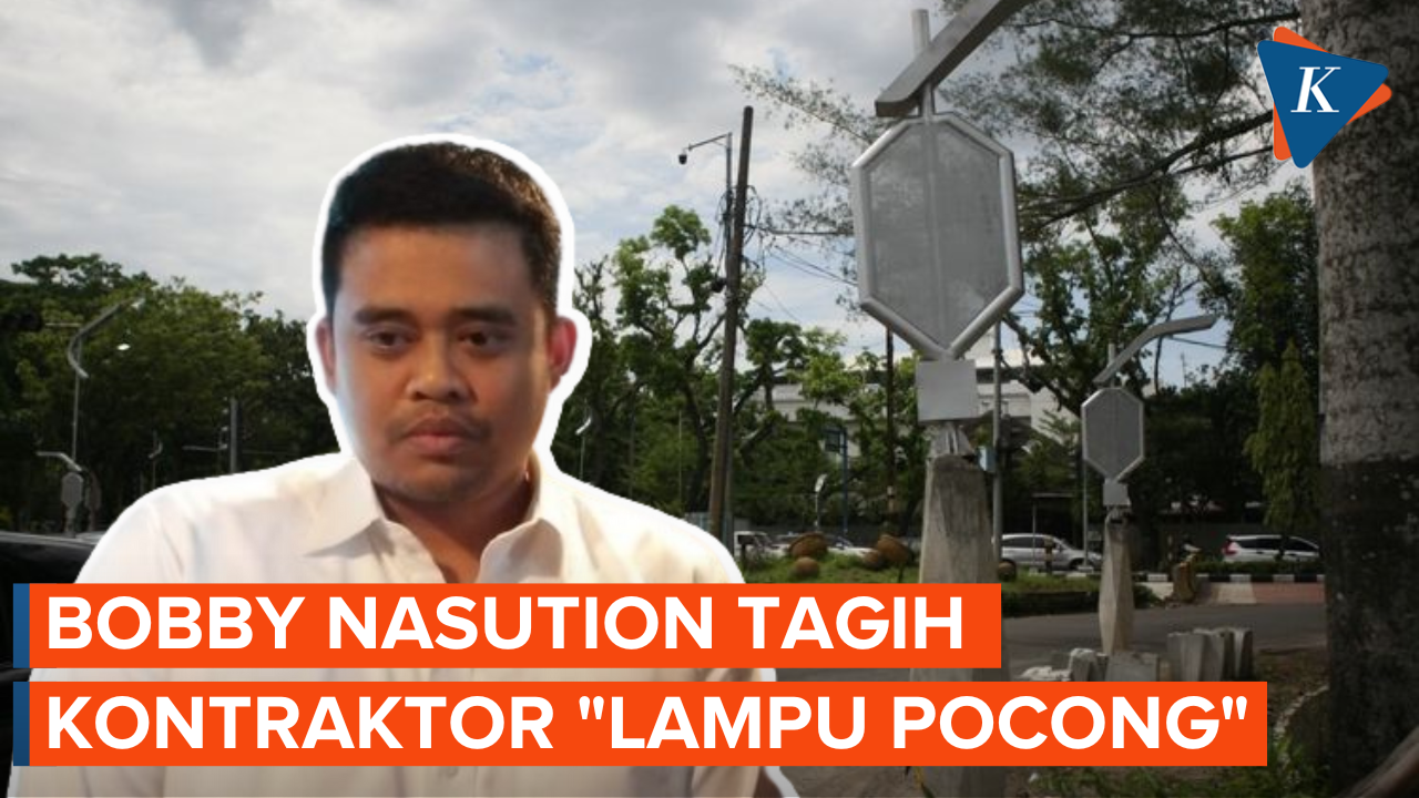 Proyek Lampu Mirip Pocong Gagal, Bobby Nasution Tagih Kontraktor Rp 21 Miliar