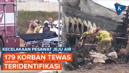 179 Korban Tewas Kecelakaan Jeju Air Teridentifikasi