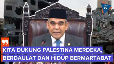 Ketua MPR Ahmad Muzani: Rakyat Indonesia Berdiri Bersama Palestina