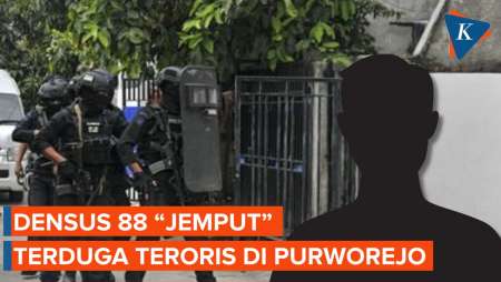 Densus 88 Tangkap Terduga Teroris di Purworejo, Disebut Sebarkan Propaganda Lewat Medsos