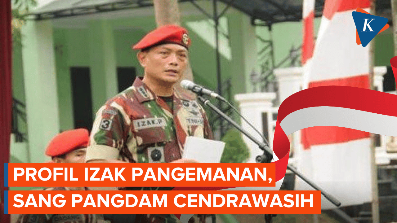 Profil Izak Pangemanan, Jenderal Kopassus Kini Jabat Pangdam Cendrawasih