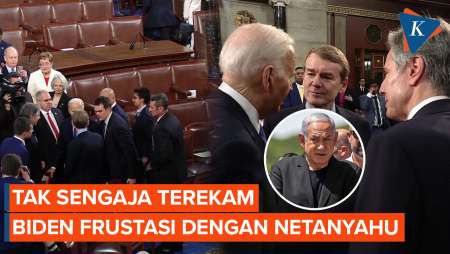 Tak Sengaja Terekam di Mikrofon, Biden Indikasikan Frustrasi dengan Netanyahu