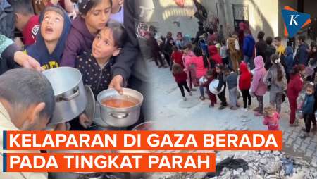 Kondisi Kelaparan di Gaza Parah, Bisa Akibatkan Kematian Massal