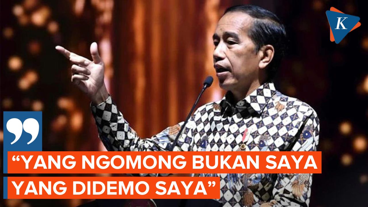 Respons Jokowi Terkait Demo Masa Jabatan Tiga Periode