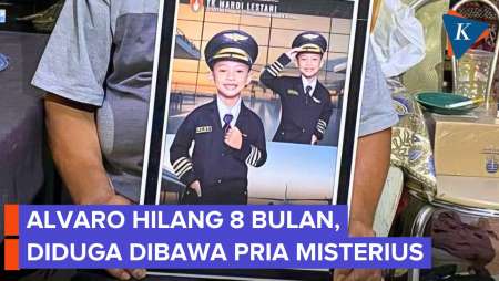 Sudah 8 Bulan Alvaro Hilang, Polisi: Diduga Dibawa Pria Kulit Sawo Matang, Tinggi 160 Cm