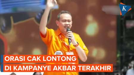 [FULL] Orasi Cak Lontong di Kampanye Akbar Pram-Rano