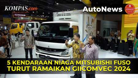 Mitsubishi Fuso Bawa 5 Kendaraan Niaga di Giicomvec 2024