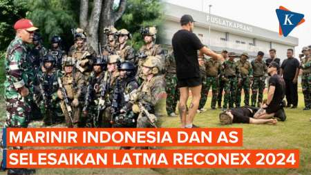 Korps Marinir Indonesia dan AS Selesaikan Latihan Pengintaian RECONEX 2024