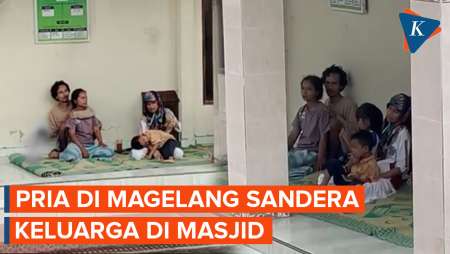 Pria di Magelang Sandera Keluarga di Masjid, Shalat Jumat Terpaksa Dipindah