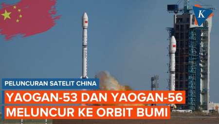 Detik-detik China Luncurkan 2 Satelit Ke Orbit Bumi