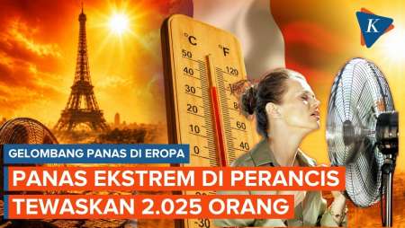 Update Gelombang Panas Eropa: 2.025 Orang Tewas "Kepanasan" Di Perancis