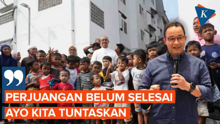 Anies Kunjungi Tanah Merah dan Kampung Akuarium, Janji Kembali Perjuangkan Keadilan