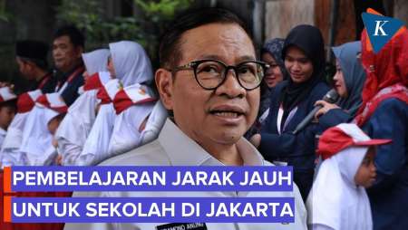 Dampak Cuaca Ekstrem, Pramono Berlakukan PJJ Di Jakarta