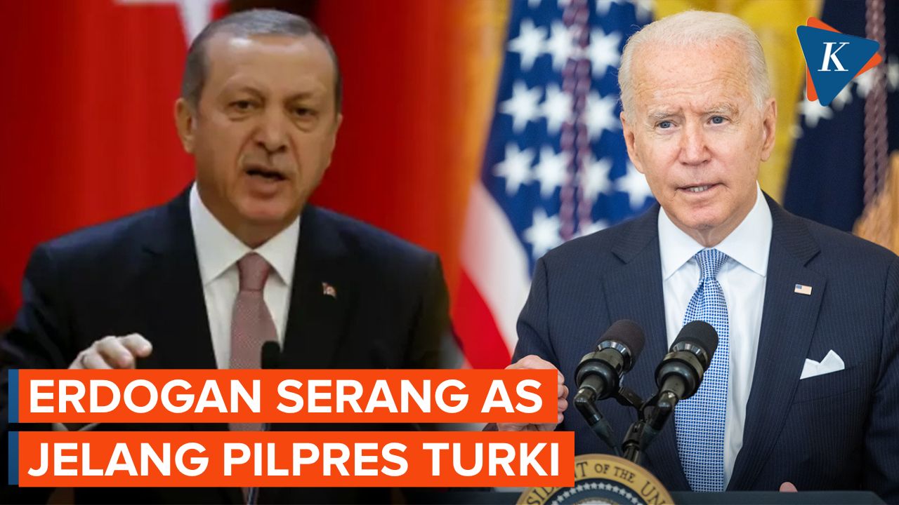 Tuduh Oposisi Bersekutu dengan Biden, Erdogan Serang AS Jelang Pilpres Turki