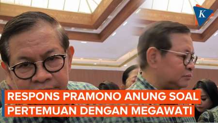 Pramono Cuma Senyum saat Ditanya Alasan Absen di Pertemuan Bersama Megawati