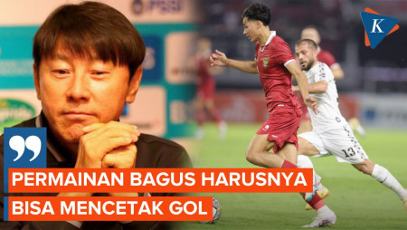 Shin Tae-Yong: Harusnya Timnas Indonesia Bisa Cetak 3 Gol Lawan Palestina