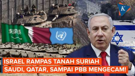 Qatar, Saudi, hingga PBB Kecam Perampasan Tanah di Suriah oleh Israel!