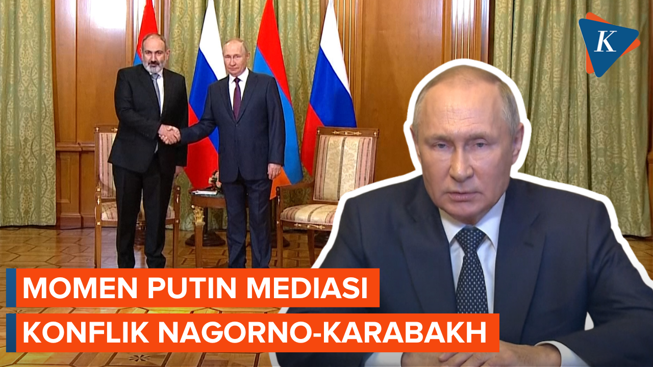 Mediasi Konflik Nagorno-Karabakh, Putin Undang PM Armenia dan Presiden Azerbaijan