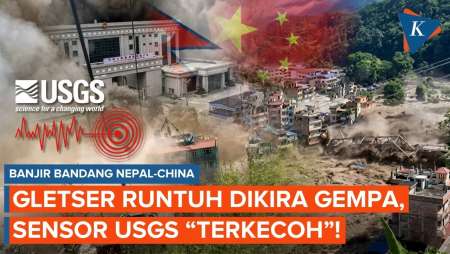 Sensor USGS "Terkecoh" Banjir Nepal-Tibet, Sempat Terbaca Gempa M 4,4