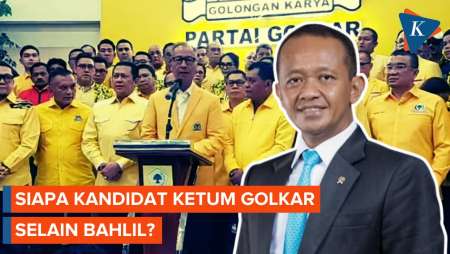 Siapa Lawan Bahlil untuk Kursi Ketum Golkar?